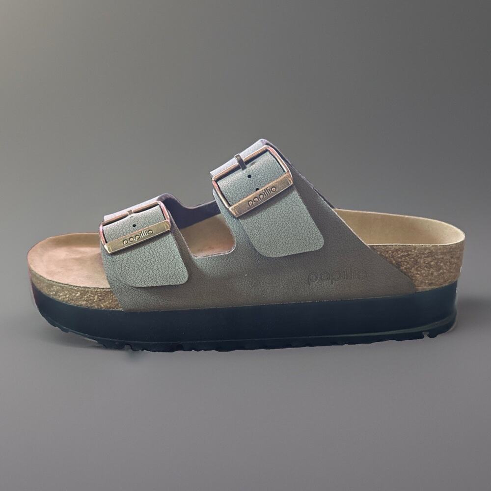 New Women's Size 8 Birkenstock Arizona Flex Platform Sandals Narrow Fit Euro 39